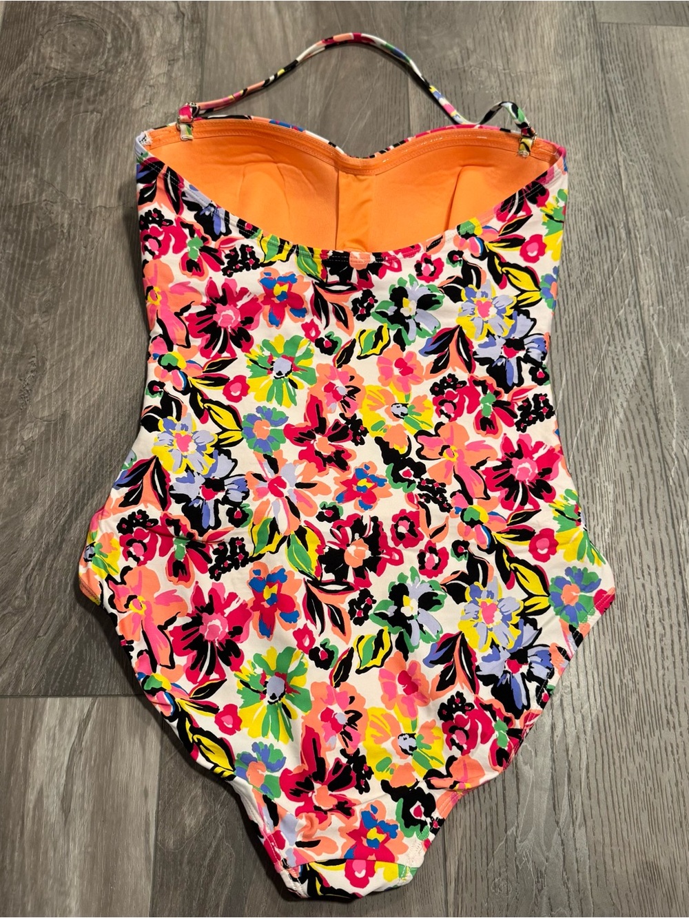Anne Cole One Piece Floral Swimsuit 12 - Picture 2 of 6